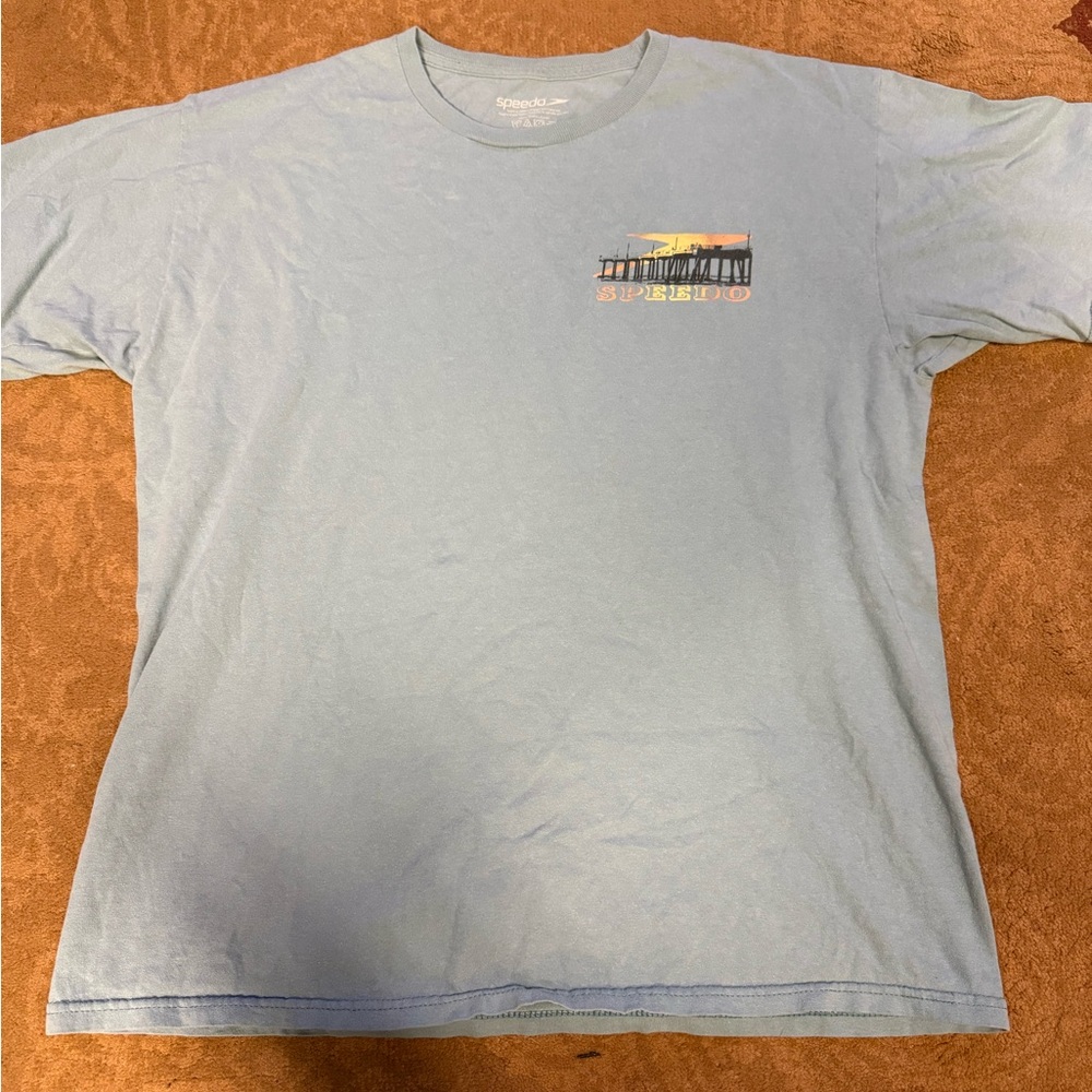 Speedo Sky Blue Short Sleeve Tee